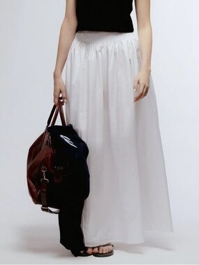 Uncle studios white maxi skirt